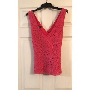 NEW Nicole by Nicole Miller Cross Back Top